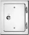Produktbild: UPMANN Kamintür K20/4 weiß 14x20 V2A - 10123