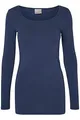 Produktbild: VERO MODA Damen Vmmaxi My Soft Long U-neck Noos' Langarmshirt, Blau (Black Iris), XS EU