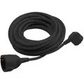 Produktbild: Meister - Schutzkontakt-Verlängerung - 10 m Kabel - schwarz - Kunststoffleitung - IP20 Innenbereich / Kupplung mit Berührungsschutz /