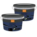 Produktbild: Wandfarbe OBI Design Color matt Royalblau 2 x 2,5 l Innenfarbe für ca. 50m²