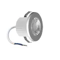 Produktbild: 3w Mini LED Einbauleuchte Einbaustrahler Einbauspot Spot Silber 240 Lumen Schutzart IP54 Warmweiß