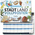 Produktbild: DENKRIESEN Stadt Land VOLLPFOSTEN® Biergarten Edition | Partyspiel ab 14 Jahren | 26 Volksfest Kategorien | Stadt Land Fluss für Gruppen & Familien | DIN A4 Format | Gesellschaftsspiel für Erwachsene