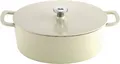 Produktbild: Fissler Moments Collection Gusseisen Bräter 33 cm Elfenbein-Weiss