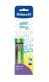 Produktbild: Pelikan Tintenschreiber inky Neon 3er-Set 0,5mm Neon Blau/Gelb/Grün Pelikan neu