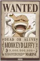 Produktbild: GB eye One Piece Wanted Luffy Wano 61 x 91,5 cm / 24,2 x 35,8 Zoll Maxi-Poster – Gerollt geliefert – Kunstposter – Wandposter – Poster & Drucke | One Piece Merchandising