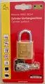Produktbild: Vorhängeschloss Boccia Burg-Wächter 30mm Messing Vorhangschloss 4 Schlüssel