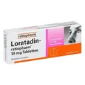 Produktbild: Loratadin-ratiopharm 10mg