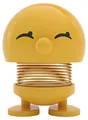 Produktbild: Hoptimist Bimble Wackelfigur & Glücksbringer, Skandinavische Deko Figuren für Wohnzimmer, Schreibtisch, Büro, Bürodeko & Lustige Kleine Geschenke, 4,5 x 5,8 x 6,6 cm, Small, Gelb