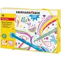 Produktbild: Eberhard-Faber Filzstifte Glitter, 551016, Strichbreite 3mm, auswaschbar, 16 Stück