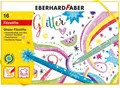 Produktbild: 551016 - Glitzer Filzstifte Set 16 Malstifte mit Basic und Pastell Farben