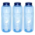 Produktbild: Tritan Trinkflaschen 0,75 Acala Sparset mit Blume des Lebens 3er Pack