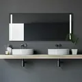 Produktbild: Light Badspiegel Mit Beleuchtung - Led Badezimmerspiegel 160x70 Cm - Wandspiegel Mit Led Lichtausschnitt - Spiegel Mit Lichtfarbe Neutralweiß - Lichtspiegel Mit Aluminiumrahmen - Talos