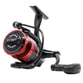 Produktbild: PENN Fierce IV Spinning, Angelrolle, Spinnrollen, Meer - Küstenangeln, Vielseitiges Meeresangeln für Boot, Kajak, Ufer, Jiggen, Surfen, und Allround-Einsatz, Unisex, Schwarz/Rot, 2500