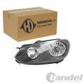 Produktbild: DIEDERICHS HALOGEN SCHEINWERFER mit LWR-Motor LINKS passend für VW GOLF 2215981