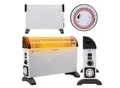 Produktbild: Heidenfeld Konvektorheizung HL200, 750-2000 Watt, verschiedene Heizstufen, Tragegriffe, bis 25 m² (Mit Turbo)