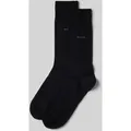 Produktbild: BOSS Socken aus Baumwoll-Mix im 2er-Pack in Black, Größe 39-42
