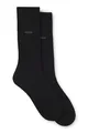 Produktbild: BOSS Herren 2P RS Uni CC Zweierpack mittelhohe Socken aus Baumwoll-Mix Schwarz001 39-42