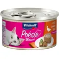 Produktbild: Vitakraft Poésie Mousse mit Ente Nassfutter Katze (12 x 85 g) Pro Packung