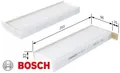 Produktbild: BOSCH 1987435026 Filter für Innenraumluft Innenraumfilter Filter
