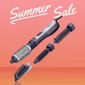 Produktbild: BaByliss AS121E Warmluftbürste Multistyle, 1200 Watt Ionic, 4 Aufsätze