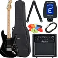 Produktbild: Squier Sonic Strat HSS Black Set