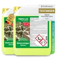Produktbild: ABACUS® Steinreiniger Extrem, intensiver Steinreiniger für außen mit Sofortwirkung, entfernt sofort Schmutz, Grünbelag, Flechten & Algen in Minuten, Steinreiniger Intensiv außen 10 Liter