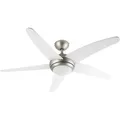 Produktbild: Klarstein Bolero 2-in-1-Deckenventilator 134cm Leuchte 55W Fernbedienung weiß Weiß 134