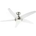 Produktbild: Klarstein - Bolero 2-in-1-Deckenventilator 134cm Leuchte 55W Fernbedienung weiß