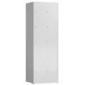Produktbild: Schließfachschrank Fächerschrank 10 Fächer Spind 180x60x50cm, lichtgrau