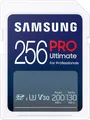 Produktbild: Samsung PRO Ultimate MB-SY256S - Flash-Speicherkarte - 256GB - Video Class V30 / UHS-I U3 - SDXC UHS-I - weiß (MB-SY256S/WW)