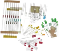 Produktbild: S93 - Sortiment, LED und Widerstände, 70-teilig