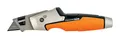 Produktbild: Fiskars Universal-Malermesser, Länge 19,1 cm, Rostfreier Stahl/Kunststoff, Schwarz/Orange, CarbonMax, 1027225