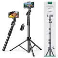 Produktbild: UGREEN SELFIE-STICK-STATIV MIT BLUETOOTH-FERNBEDIENUNG FÜR IPHONE-ANDROID-TELEFO