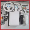 Produktbild: Nintendo Wii Konsole Set mit Mario Kart 2 Remote Plus Controller 2 Lenkräder