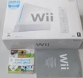 Produktbild: Original Nintendo Wii Weiß Spielekonsole mit Wii Sports,Wii Konsolen Set in OVP!