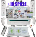 Produktbild: Nintendo Wii mit Mario Kart Balanceboard  Wii Fit Wii Play Wii Sports +10 SPIELE