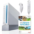 Produktbild: Nintendo Wii Konsole + Controller & Nunchuck + Wii Sports + Verbindungskabel