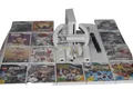 Produktbild: Nintendo Wii Konsole+2xController + Nunchuck+Verbindungskabel+ Lenkrad+10 Spiele