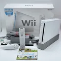 Produktbild: Nintendo Wii Konsole RVL-001 Weiß + Controller + Kabel + OVP - GameCube Komp.