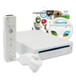 Produktbild: Nintendo Wii Konsole + Controller & Nunchuck + Mario Kart + Wii Sports + Lenkrad