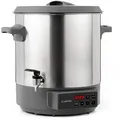 Produktbild: Klarstein Lady Marmalade Einkochautomat Getränkespender 27L 100°C 12h Edelstahl Silber