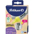 Produktbild: Pelikan Textmarker 490 eco, 4 Stück, Strichbreite 1 - 5mm, farbig sortiert