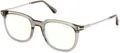 Produktbild: TOM FORD Unisex FT5904-B Lunettes de Soleil, Shiny Dark Green, 50