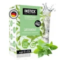 Produktbild: INSTICK Zuckerfreies Instant-Getränk (Gartenminze) - 1 Packung für 12 x 0,5-1 L - Veganes Getränkepulver Kalorienarm & Vitamin C - Instant-Pulver