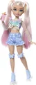 Produktbild: Barbie Dream Besties „Malibu“ Rollschuh-Modepuppe mit 9 Teilen zum Thema Make-up, Modepuppe, Weiblich, 4 Jahr(e), Mädchen, 127,5 mm, Mehrfarbig