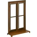 Produktbild: Outsunny Eisenfenster Eisen Rustikal Braun 55L x 19B x 80H cm
