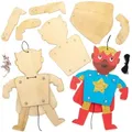 Produktbild: Bastelsets Holzfiguren Helden (pro Set 4) Basteln mit Holz