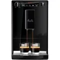 Produktbild: Melitta Kaffeevollautomat Solo® E950-222, pure black, Perfekt für Café crème & Espresso, nur 20cm breit