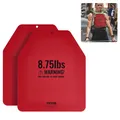 Produktbild: VEVOR Gewichtswestenplatten Gewichtsplatten Krafttraining Lauftraining 3,97kgx2