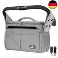 Produktbild: Kinderwagen Organizer mit Isolierte Getränkehalter, Schultergurt Große K